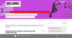 Desktop Screenshot of lisa-frauen.de